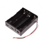 18650 3'lü Pil Yuvası