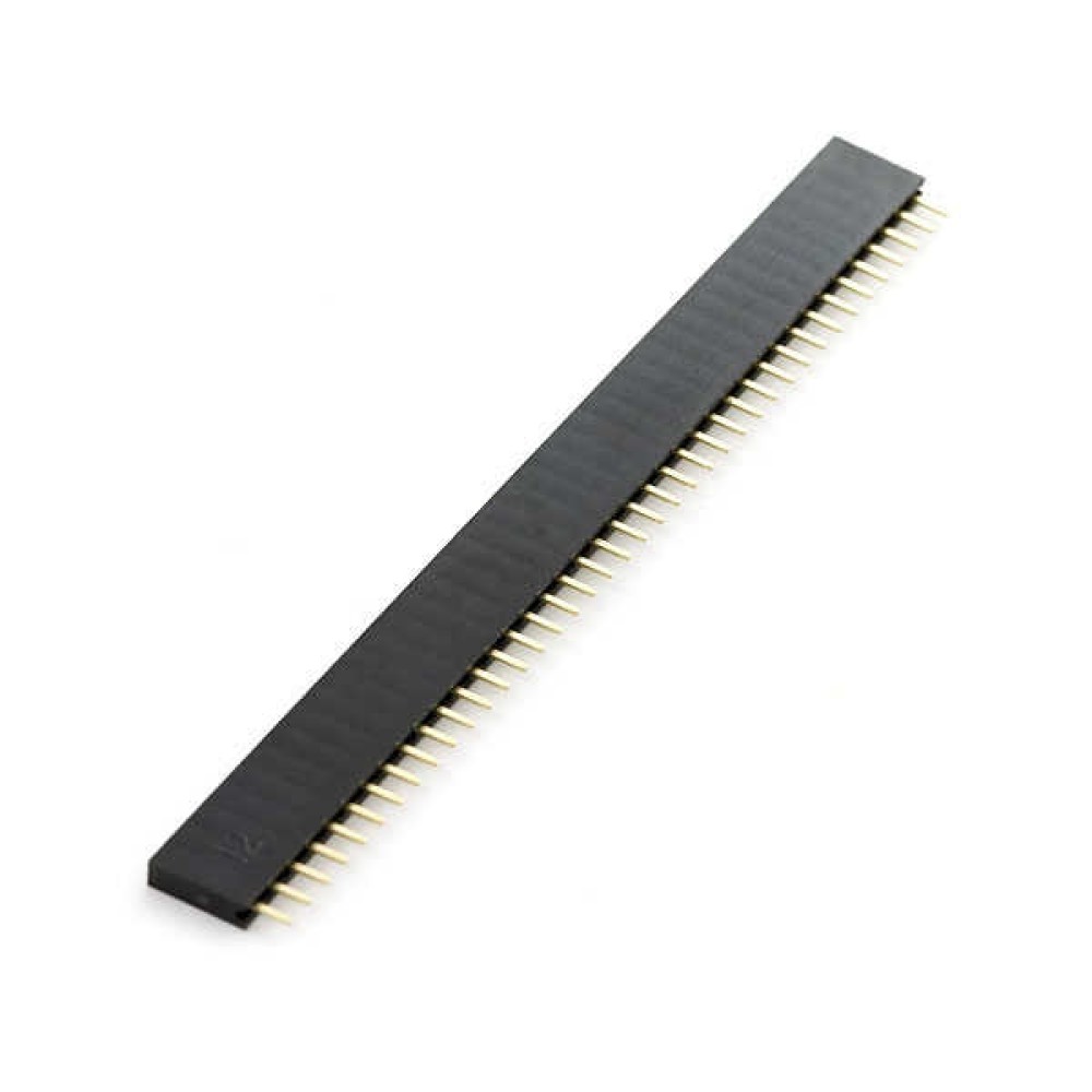 1x32 Pin Dişi Header 2.54mm 180 Derece