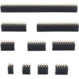 2x7 Pin Dişi Header 2.54mm 180 Derece