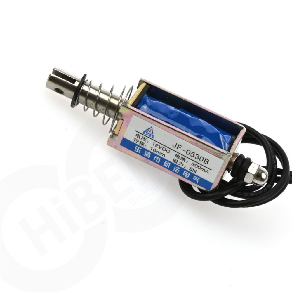 Solenoid 12VDC İtme Çekme Motoru Solenoid 12VDC İtme Çekme Motoru