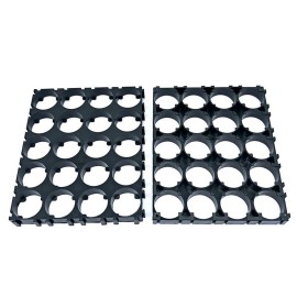 4x5 Hücre 18650 Lityum Pil Spacer ABS Plastik Tutucu