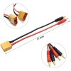 XT90 Banana şarj kablosu 12AWG 4.0mm