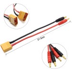 XT90 Banana şarj kablosu 12AWG 4.0mm XT90 Banana şarj kablosu 12AWG 4.0mm