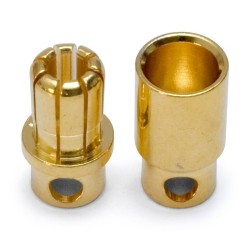 Banana Bullet Plug 8mm - 1 çift