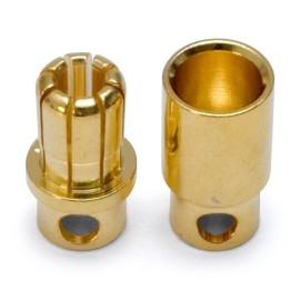 Banana Bullet Plug 8mm - 1 çift