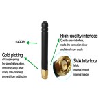 Anten GSM SMA 50R 45mm 180C Anten GSM SMA 50R 45mm 180C