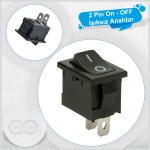2 Pin ON OFF Anahtar