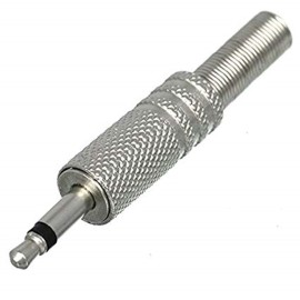 3.5mm Mono Metal Konnektör