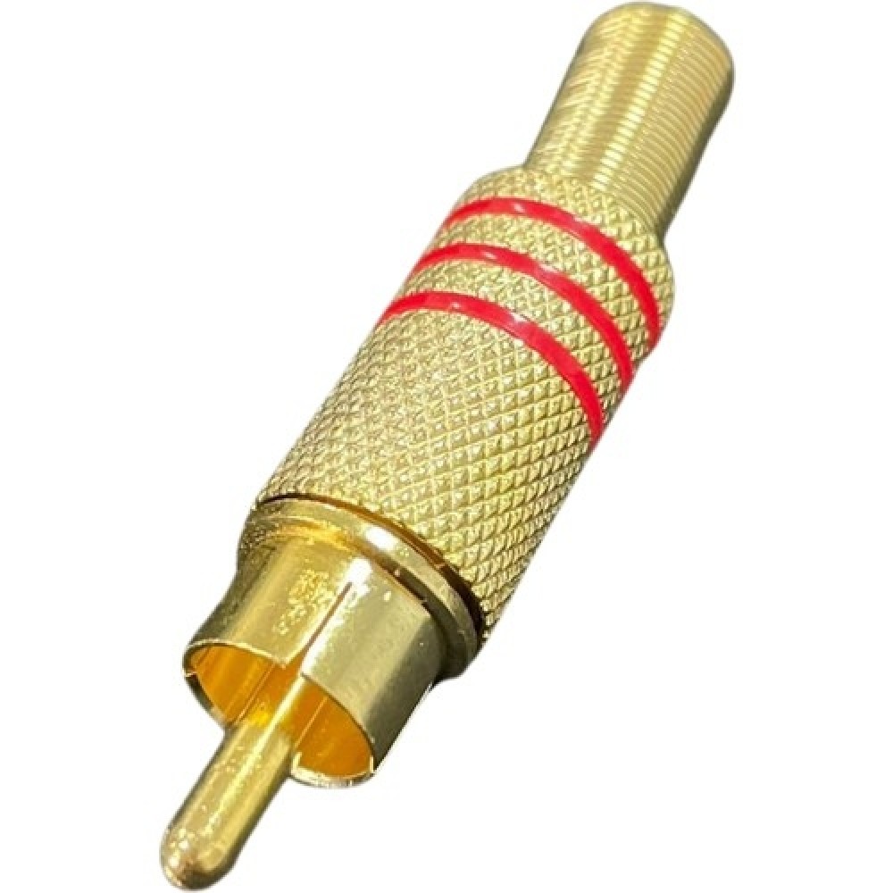 RCA Erkek Tos Jak Metal (3 Çizgili Kırmızı) RCA Erkek Tos Jak Metal (3 Çizgili Kırmızı)