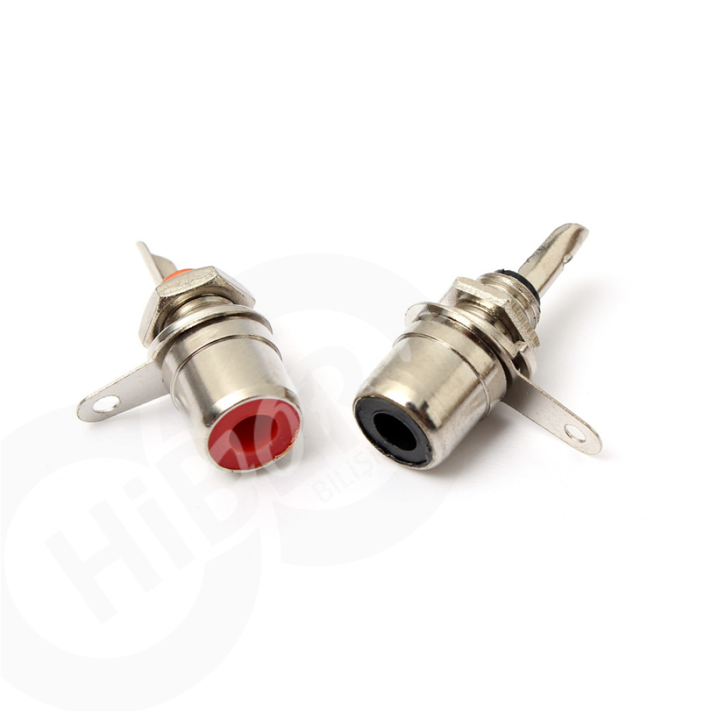 RCA Tos Şase Nikel (Kırmızı-Siyah) RCA Tos Şase Nikel (Kırmızı-Siyah)