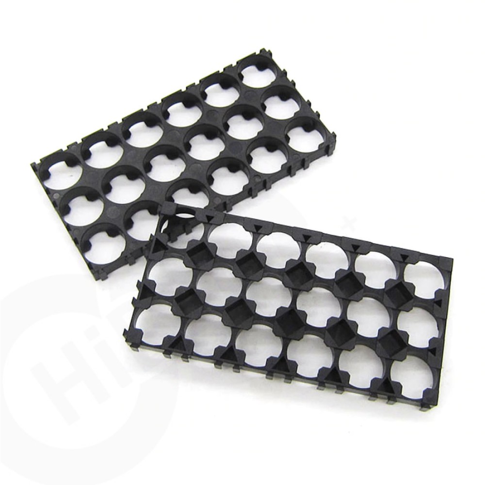3x6 Hücre 18650 Lityum Pil Spacer ABS Plastik Tutucu 3x6 Hücre 18650 Lityum Pil Spacer ABS Plastik Tutucu