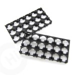 3x6 Hücre 18650 Lityum Pil Spacer ABS Plastik Tutucu 3x6 Hücre 18650 Lityum Pil Spacer ABS Plastik Tutucu