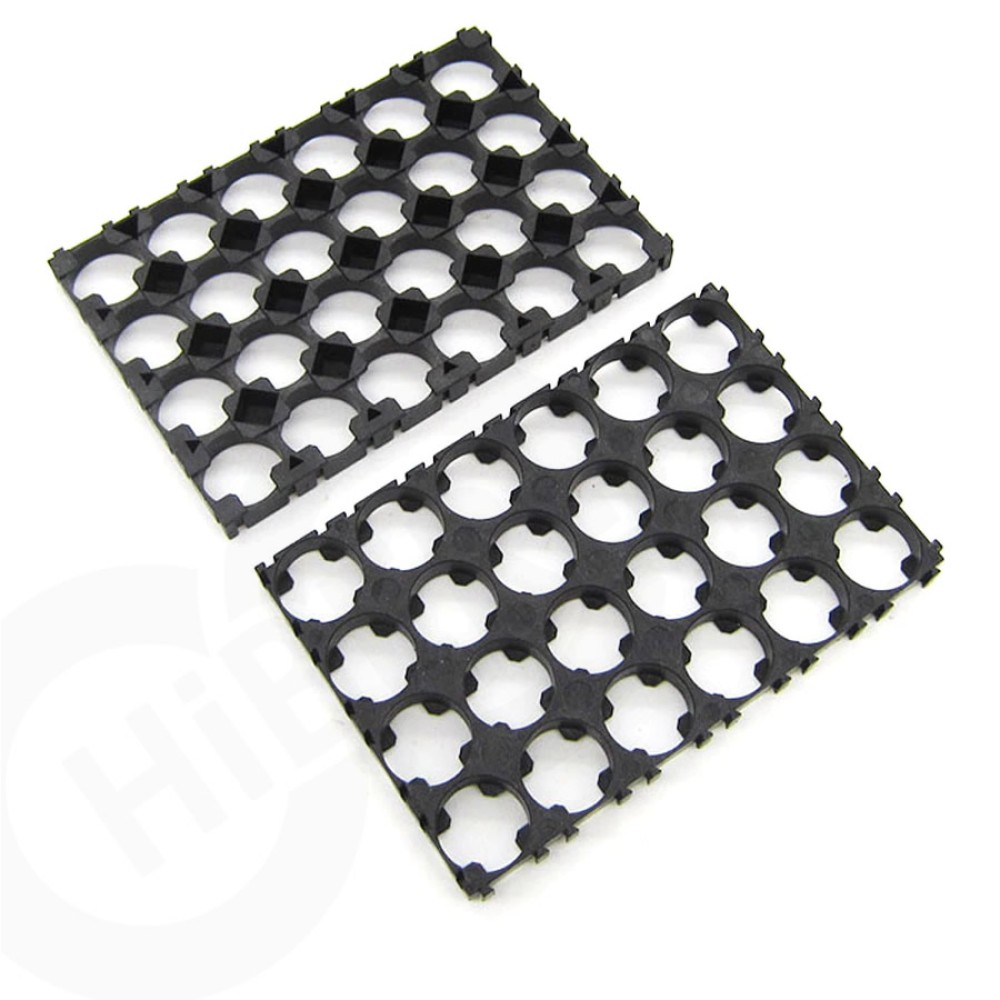 4x6 Hücre 18650 Lityum Pil Spacer ABS Plastik Tutucu 4x6 Hücre 18650 Lityum Pil Spacer ABS Plastik Tutucu