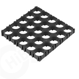 5x5 Hücre 18650 Lityum Pil Spacer ABS Plastik Tutucu