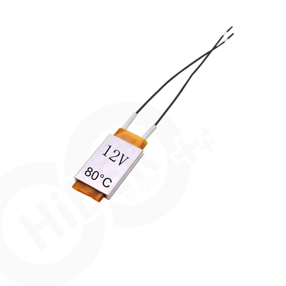 PTC Kuluçka Aliminyum Seramik  ısıtıcı 80°C