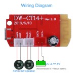 Şarj Edilebilir Bluetooth Amfi Devresi 2*5W Şarj Edilebilir Bluetooth Amfi Devresi 2*5W