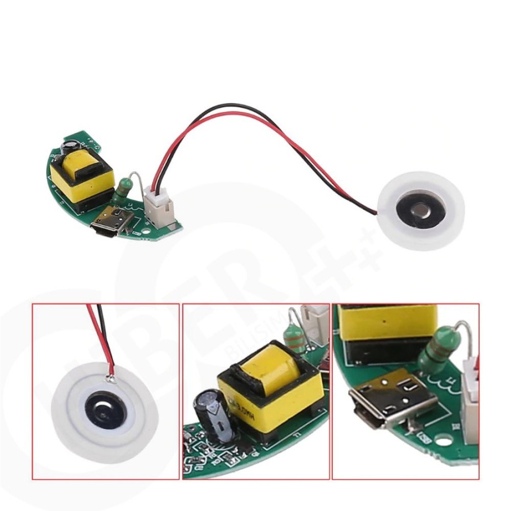 USB Mini Kuluçka Nem Nozulü Soğuk Buhar (mist Maker) USB Mini Kuluçka Nem Nozulü Soğuk Buhar (mist Maker)