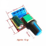 PWM DC Motor hız kontrolörü 5A 90W PWM DC Motor hız kontrolörü 5A 90W