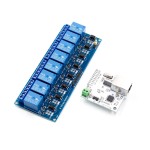 ENJ28j60 Ethernet 8/16 Kanal Röle Kontrol Modülü Akıllı Ev ENJ28j60 Ethernet 8/16 Kanal Röle Kontrol Modülü Akıllı Ev