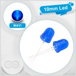 10mm Mavi Led 10 Adet