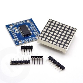 MAX7219 - 8X8 (Kırmızı) Dot Matrix Kartı