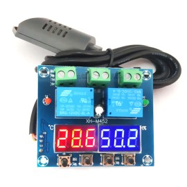 Kuluçka Termostat Sıcaklık / Nem Kontrol XH-M452 + Adaptor