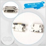 Micro USB Şarj Soketi 5 Pin Female Type B NO:1 Micro USB Şarj Soketi 5 Pin Female Type B NO:1