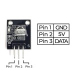 IR Alıcı Modülü Infrared Alıcı HX1838 IR Alıcı Modülü Infrared Alıcı HX1838