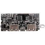 Powerbank Çift USB Çıkışlı, Ekranlı - Lipo Şarj Devresi Powerbank Çift USB Çıkışlı, Ekranlı - Lipo Şarj Devresi