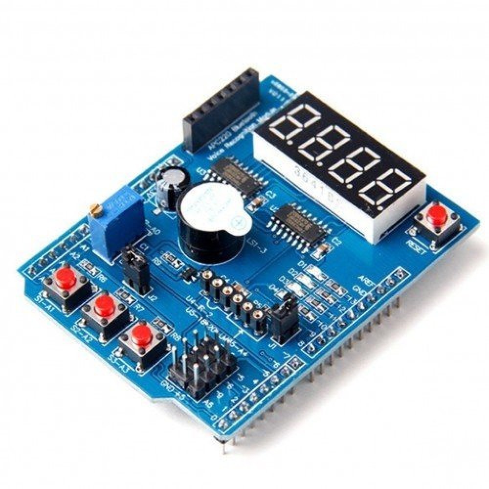 Çok Fonksiyonlu Arduino Shield Çok Fonksiyonlu Arduino Shield