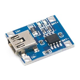 TP4056  Lityum Lipo Şarj Modülü Type Mini USB
