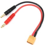 XT60 Şarj Kablosu 14AWG 4.0mm Banana XT60 Şarj Kablosu 14AWG 4.0mm Banana