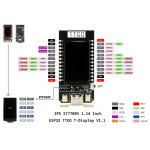 TTGO T-ekran ESP32 WiFi +BT 16MB