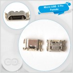 Micro USB Şarj Soketi 5 Pin Female Type B NO:88