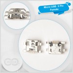 Micro USB Şarj Soketi 5 Pin Female Type B NO:64 Micro USB Şarj Soketi 5 Pin Female Type B NO:64