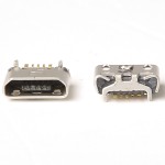 Micro USB Şarj Soketi 5 Pin Female Type B NO:43