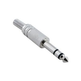 6.3mm metal ses konektörü