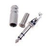 6.3mm metal ses konektörü