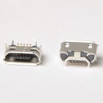 Micro USB Şarj Soketi 5 Pin Female Type B NO:26 Micro USB Şarj Soketi 5 Pin Female Type B NO:26