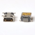 Mini USB Şarj Soketi 10 Pin Female Type B NO:80