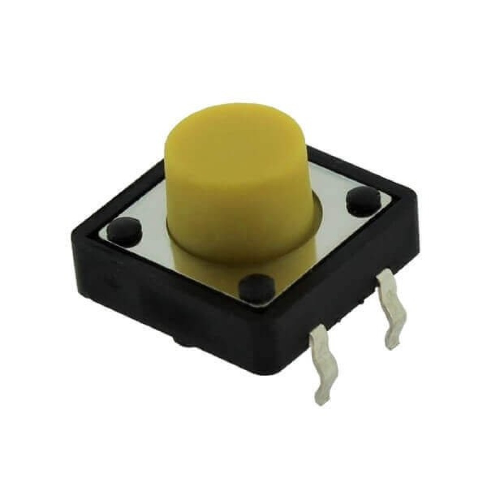 12x12 7.5mm Tact Push Button Switch Gold