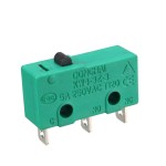 Switch micro 5A 125/250VAC SPDT GREEN Switch micro 5A 125/250VAC SPDT GREEN
