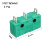 Switch micro 5A 125/250VAC SPDT GREEN