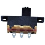 Slide Switch 1P2T - Kulaklı On-On180°