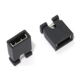 Jumper 2 Pin 2.54MM OPEN 6.0MM Siyah