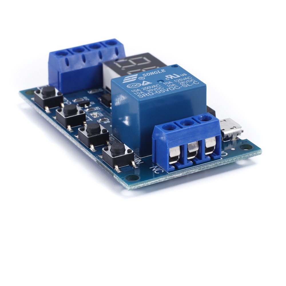 Zaman Ayarlı Röle Modülü  DC 6-30V Zaman Ayarlı Röle Modülü  DC 6-30V