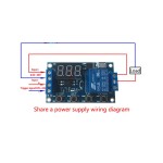 Zaman Ayarlı Röle Modülü  DC 6-30V Zaman Ayarlı Röle Modülü  DC 6-30V