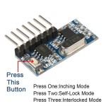 4 Kanal 433Mhz RF Kontrol Modülü, Alıcı + Verici 4 Kanal 433Mhz RF Kontrol Modülü, Alıcı + Verici