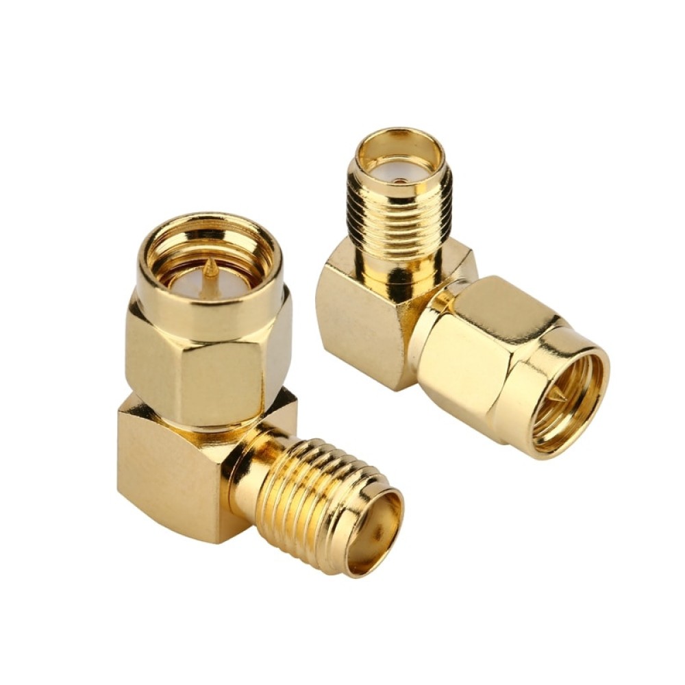 Sma Male To Female Bent RF Koaksiyel Adaptör 90° Sma Male To Female Bent RF Koaksiyel Adaptör 90°