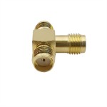 SMA Female TO Two Female Koaksiyel Adaptör T-Type SMA Female TO Two Female Koaksiyel Adaptör T-Type